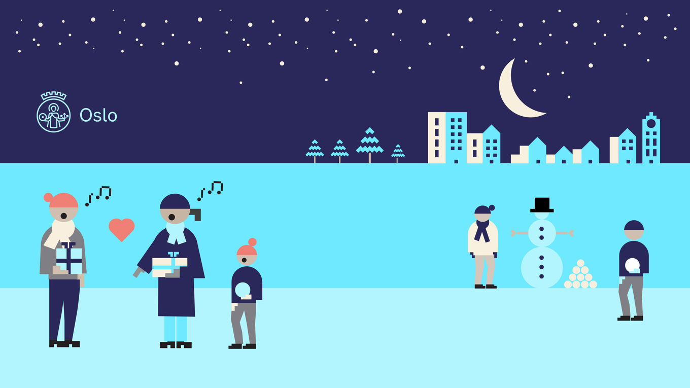 Foto: Oslo kommune Illustrasjon til jul.